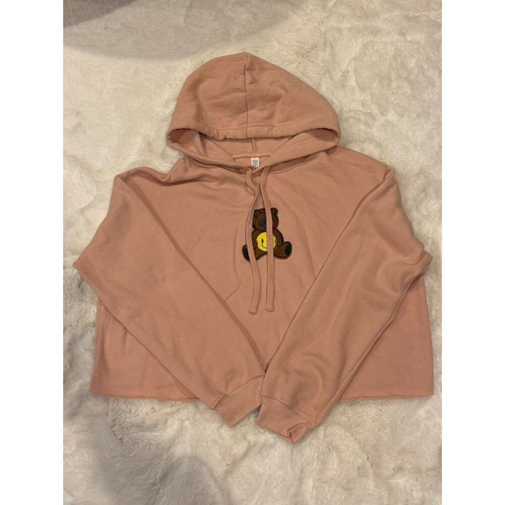 Beige sweat top with Brown teddy